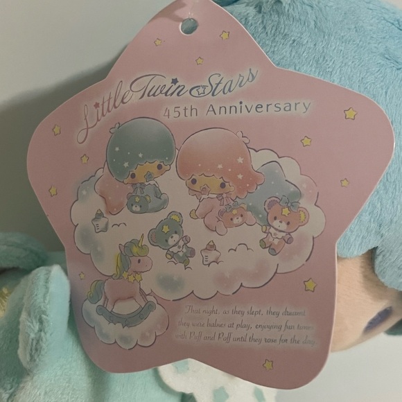 Kiki Little Twin Stars 45th Anniversary Sanrio Baby Dream Keychain Plush - Picture 2 of 6